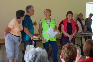Remise des prix.