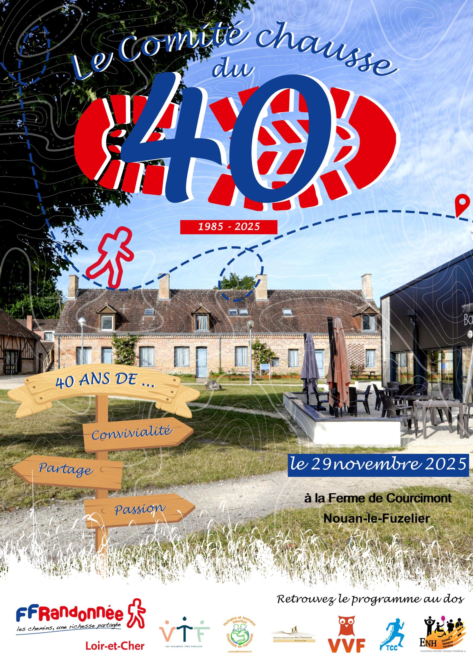 Affiche_siteinternet-page001 Affiche 40 ans de la FFRandonnée de Loir-et-Cher