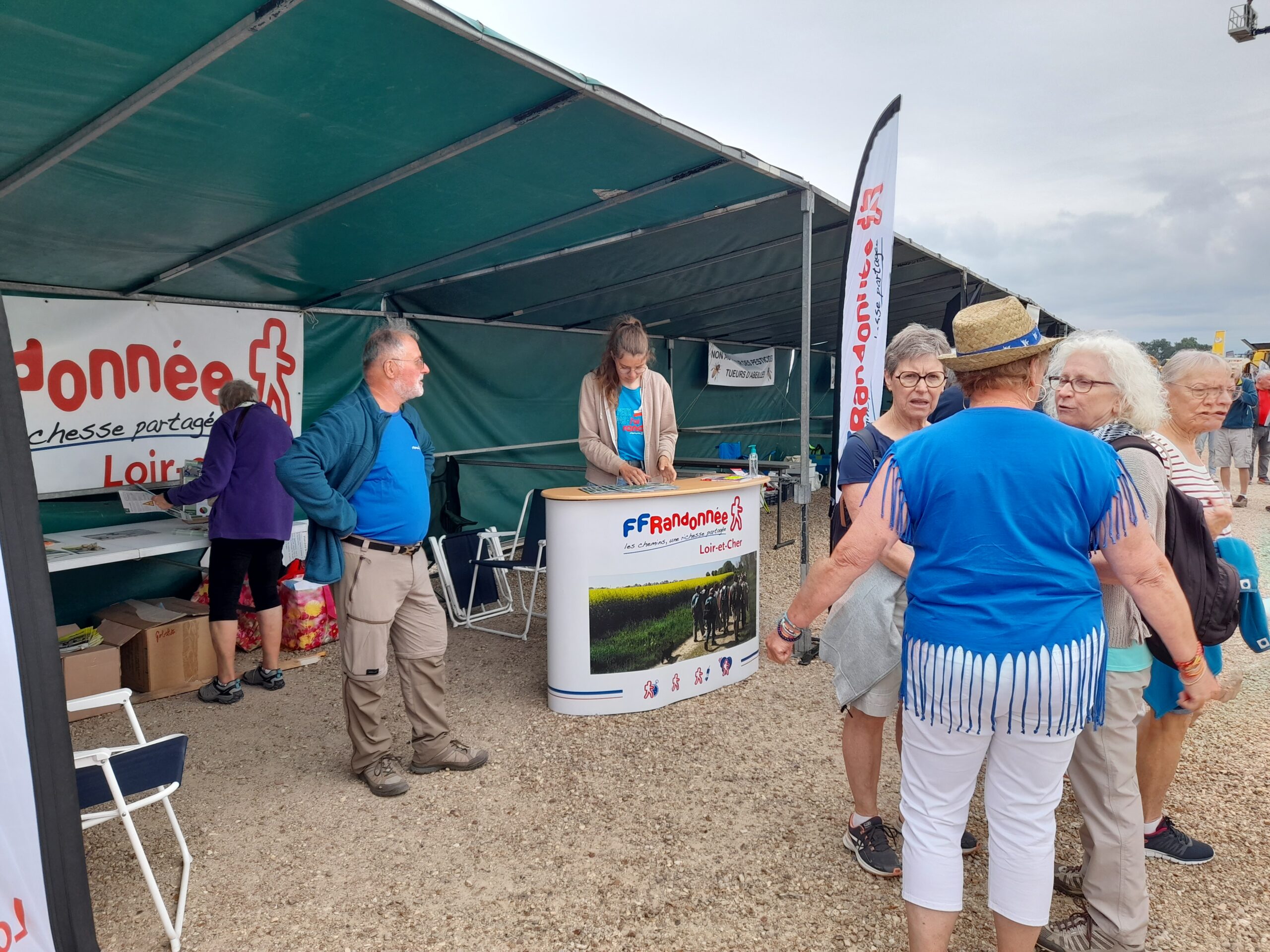 Stand FFRandonnée Loir-et-Cher 14 et 15 juin