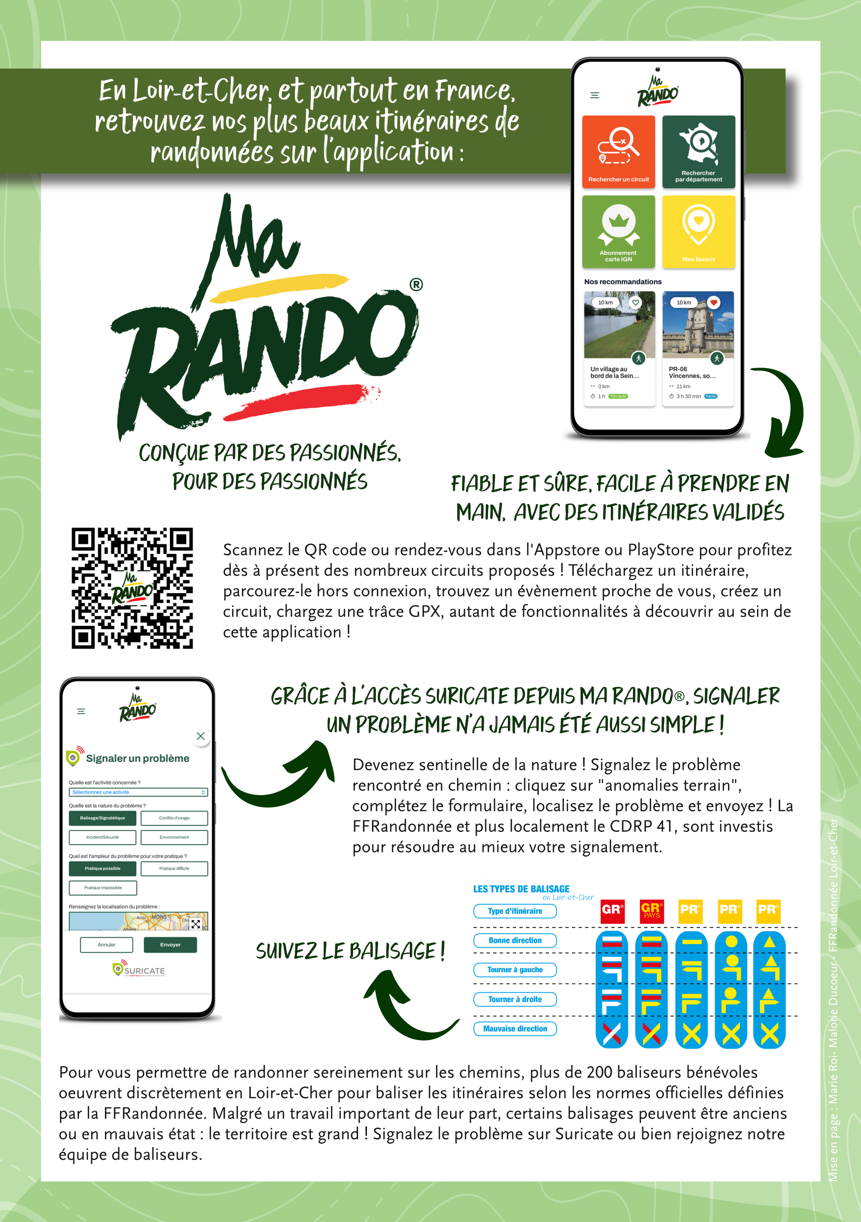 Présentation de l'application MaRando®