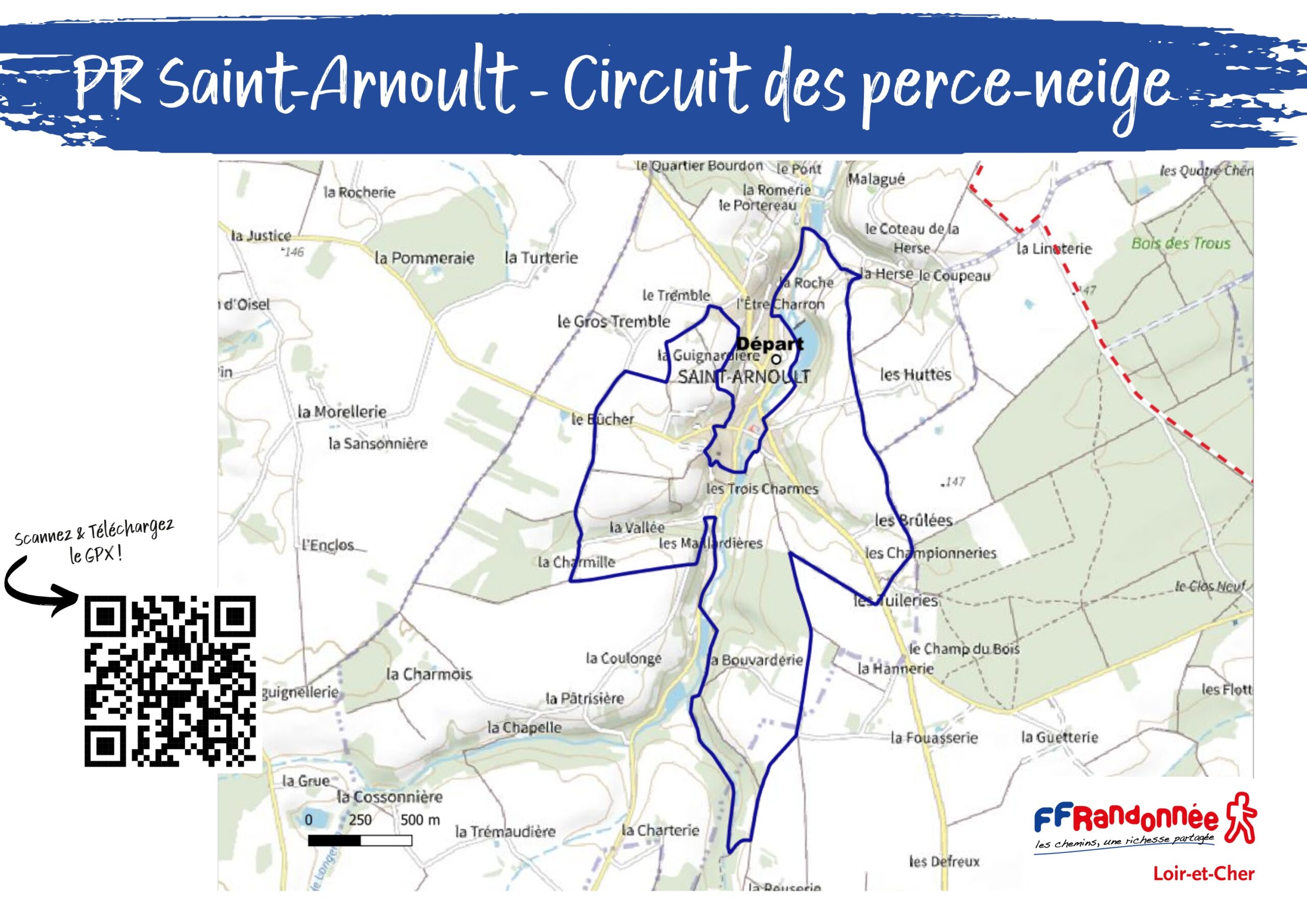 Saint Arnoult Plan circuit Saint Arnoult