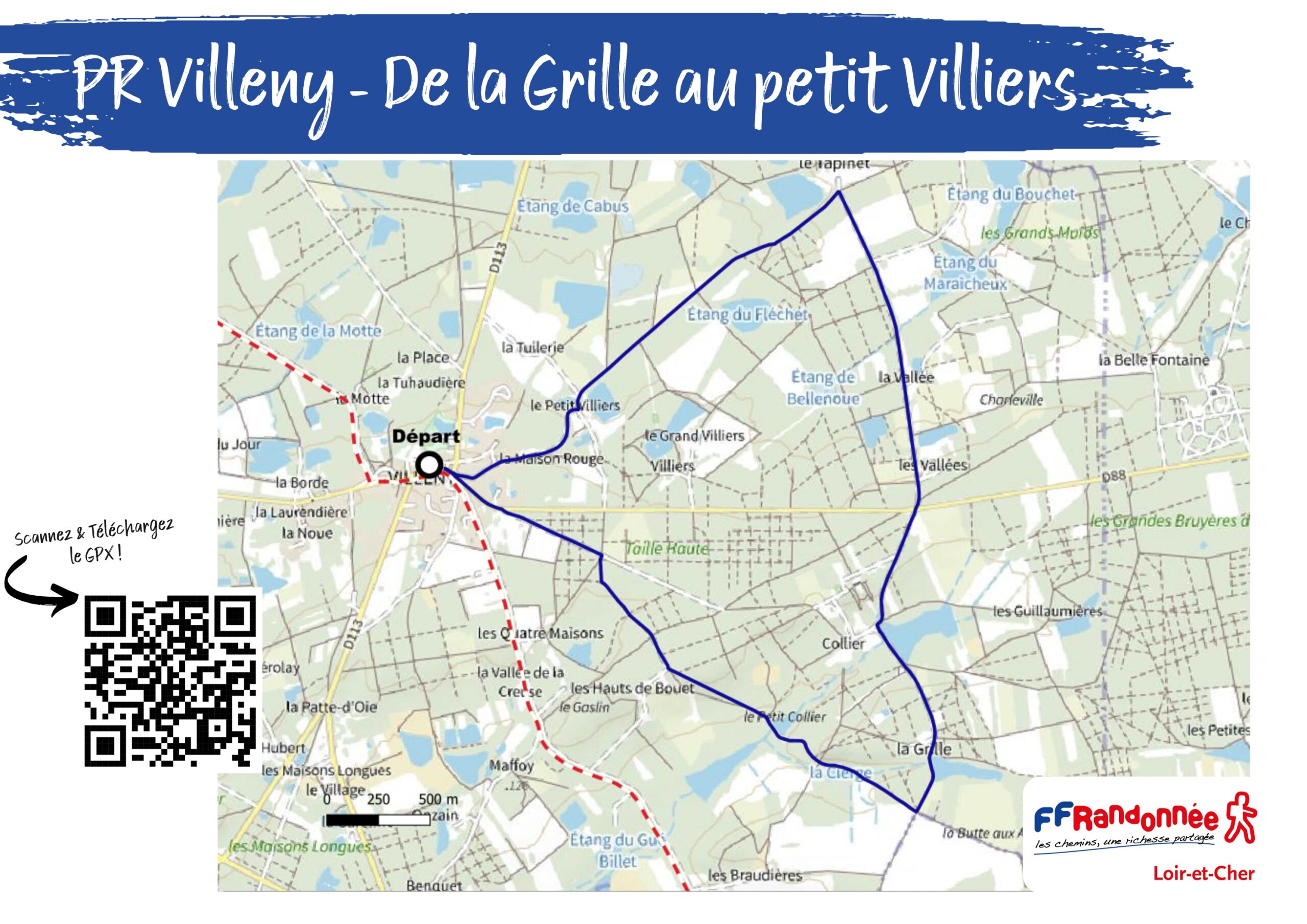 Villeny Plan circuit Villeny